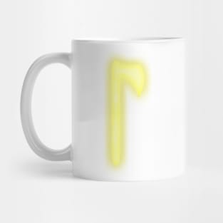 Spiritual Weapon (Yellow Battleaxe) Mug